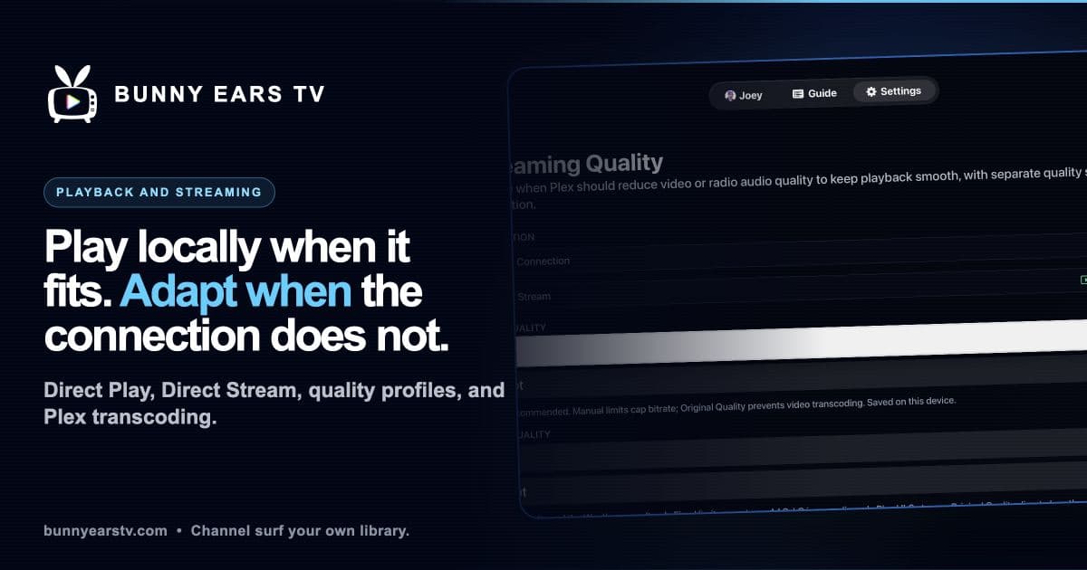 Diagnosing Plex playback problems with the media info XML from Plex Web